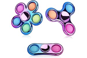 Pop Fidget Spinner in Triplicate: Innovative Decompression Tool