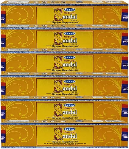 Vista 25 de Satya Sai Baba Nag Champa - Varitas de incienso de 0.53 oz y soporte - Paquete de 6 (aproximadamente 90 varillas)