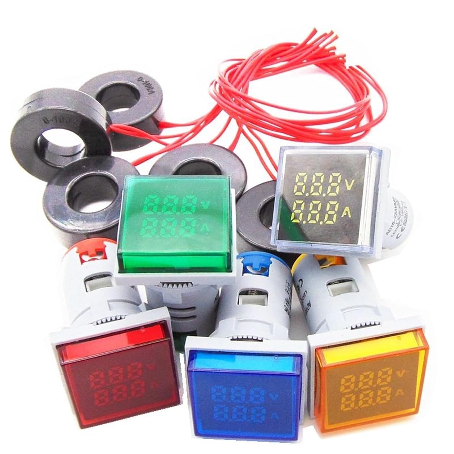 Ammeter Meter Power Meter Voltage Meter Frequency Table Voltmeter Thermometer DC Voltmeter AD16-22