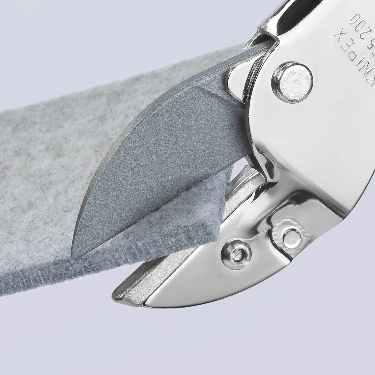 KNIPEX Tijeras yunque cromado con mangos recubiertos de plástico 200 mm, 94 55 200