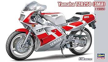 ハセガワ1/12 TZR250 (3MA)プラモデル完成品 2代目TZR250“3MA”をハセガワが完全新金型で1/12スケールキット化