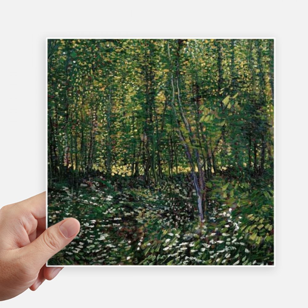 Stickers 20cm paysage de forêt pour customiser un ordinateur portable et PC