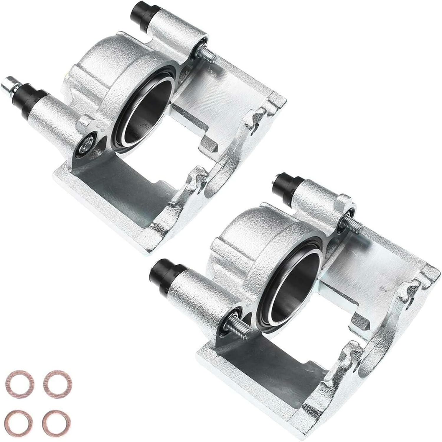 2X Front Left & Right Brake Calipers For 1990-2000 Cadillac For 1990-2002 Chevrolet For 1988-2002 GMC For 1994-1999 Dodge Ram 1500 Pickup 18-4299 184299 18014745 18-4300 184300 18014744 4746367