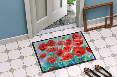 Miniatura 4 de Caroline's Treasures IBD0258MAT - Tapete para puerta delantera, 18 x 27 pulgadas, para interiores y exteriores, para entrada, antideslizante,
