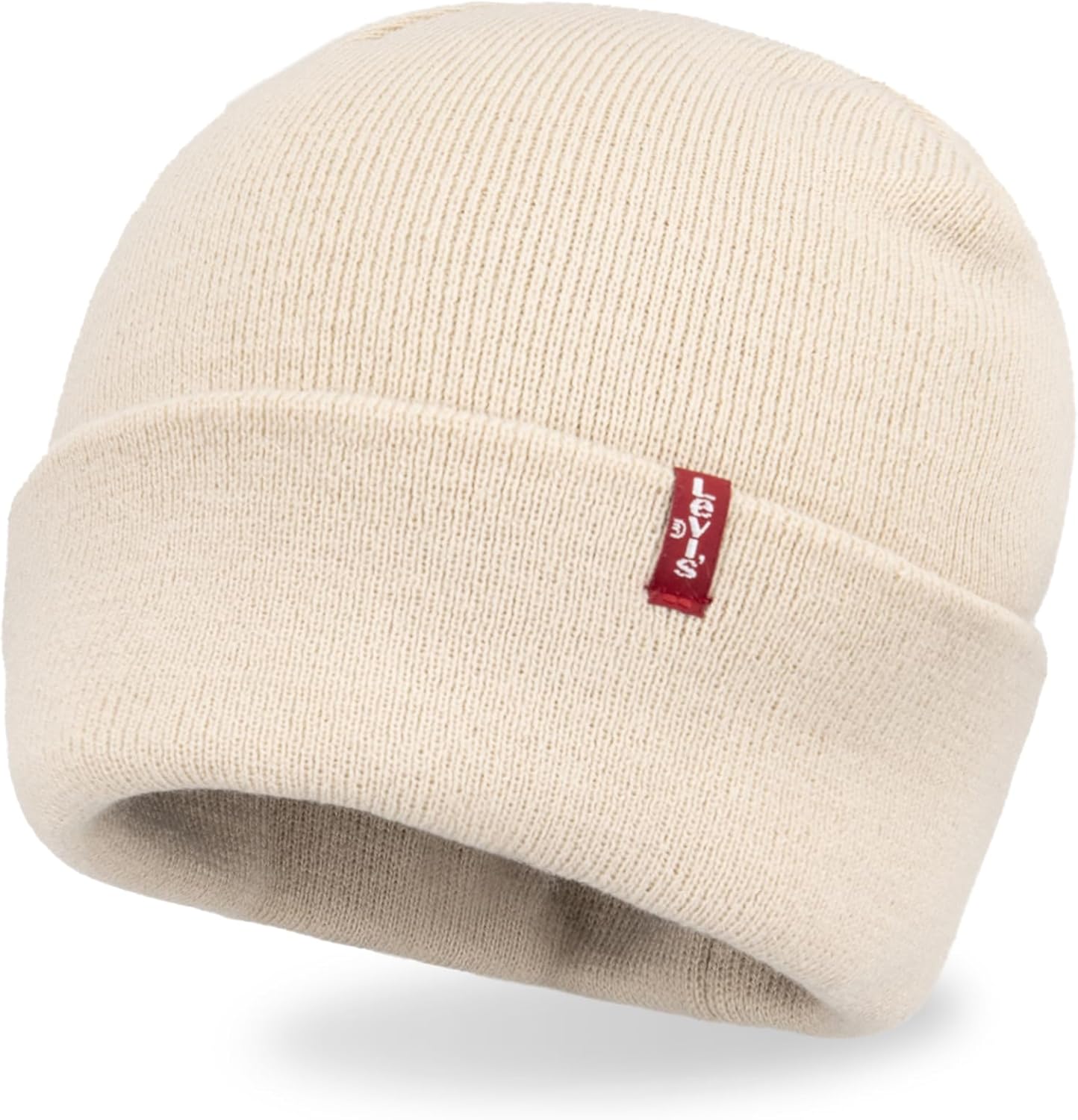 Levi's Mens All-Season Hero Beanie Soft Knit Cuffed Winter Hat, Warm & Comfortable Everyday Style