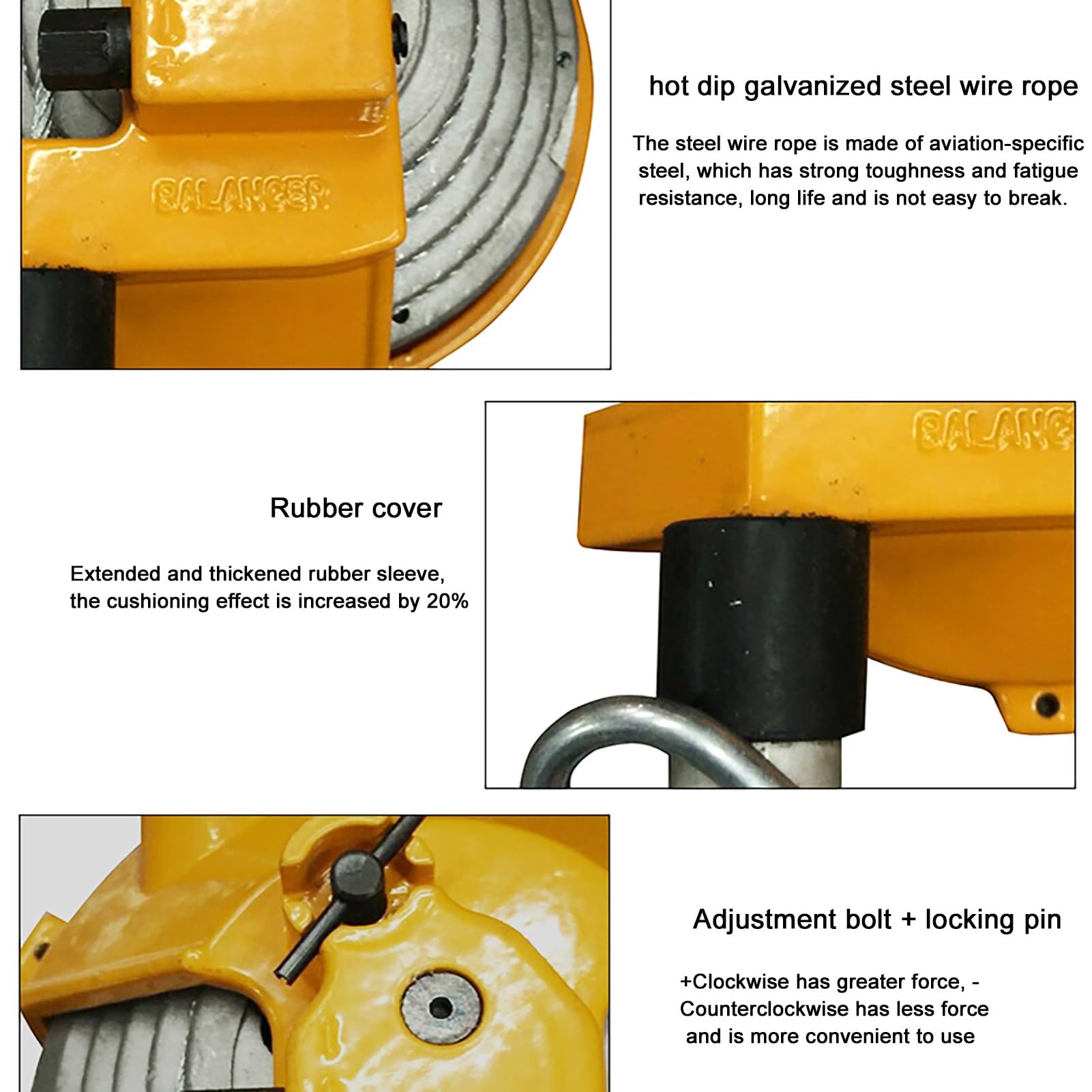 Bilanciatore a Molla Bilanciatore a Molla per Attrezzatura sospesa Bilanciatore a Molla Pesante, Retrattile autobloccante, per macchinari per officine di Fabbrica (Size : 9-15kg)