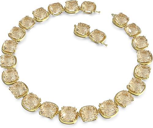 Miniatura 2 de Swarovski Harmonia Collar, pendientes y pulsera Colección de joyas de cristal, cristales amarillos, múltiples acabados
