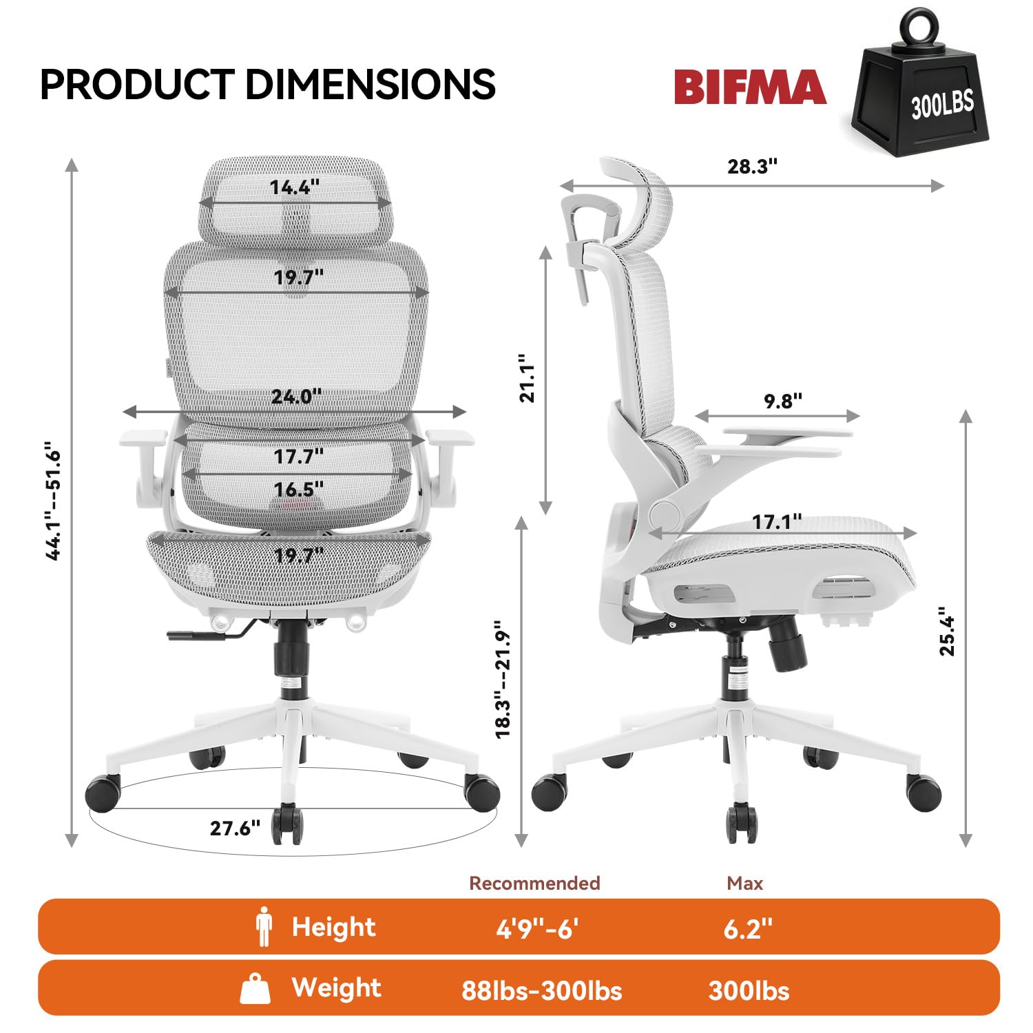 Ergonomic Office Chair Comfy [#1 in Tests] product image 21