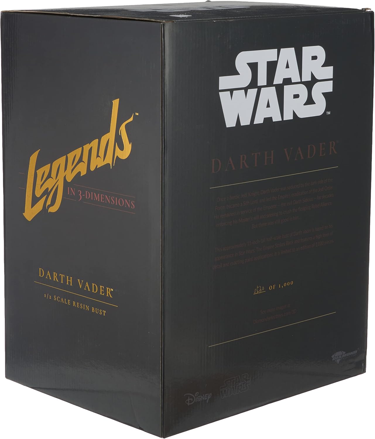 Star Wars: Darth Vader Legends in 3-Dimensions 1:2 Scale Bust