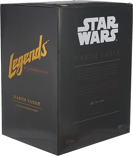 Miniatura 4 de Star Wars Darth Vader Legends en busto de escala 12 de 3