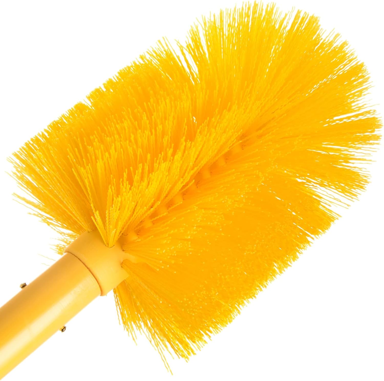 SPARTA Industrial Tank Brush Pipe Brush, Drain Brush with Handle for Commercial Kitchens, Polyester, 30 Inches, Yellow