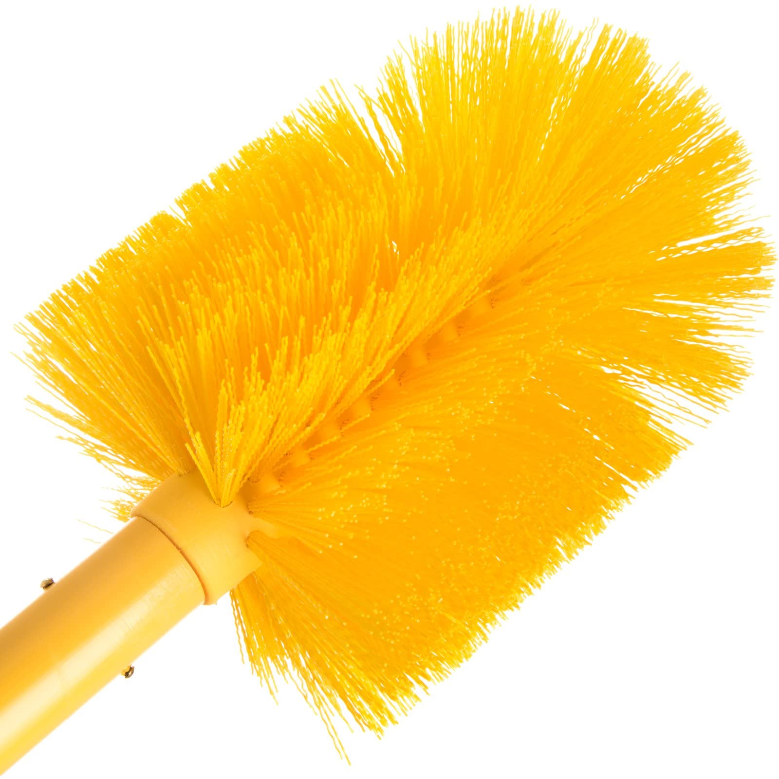 Brosse valve et raccord jaune CFS pour un nettoyage facile