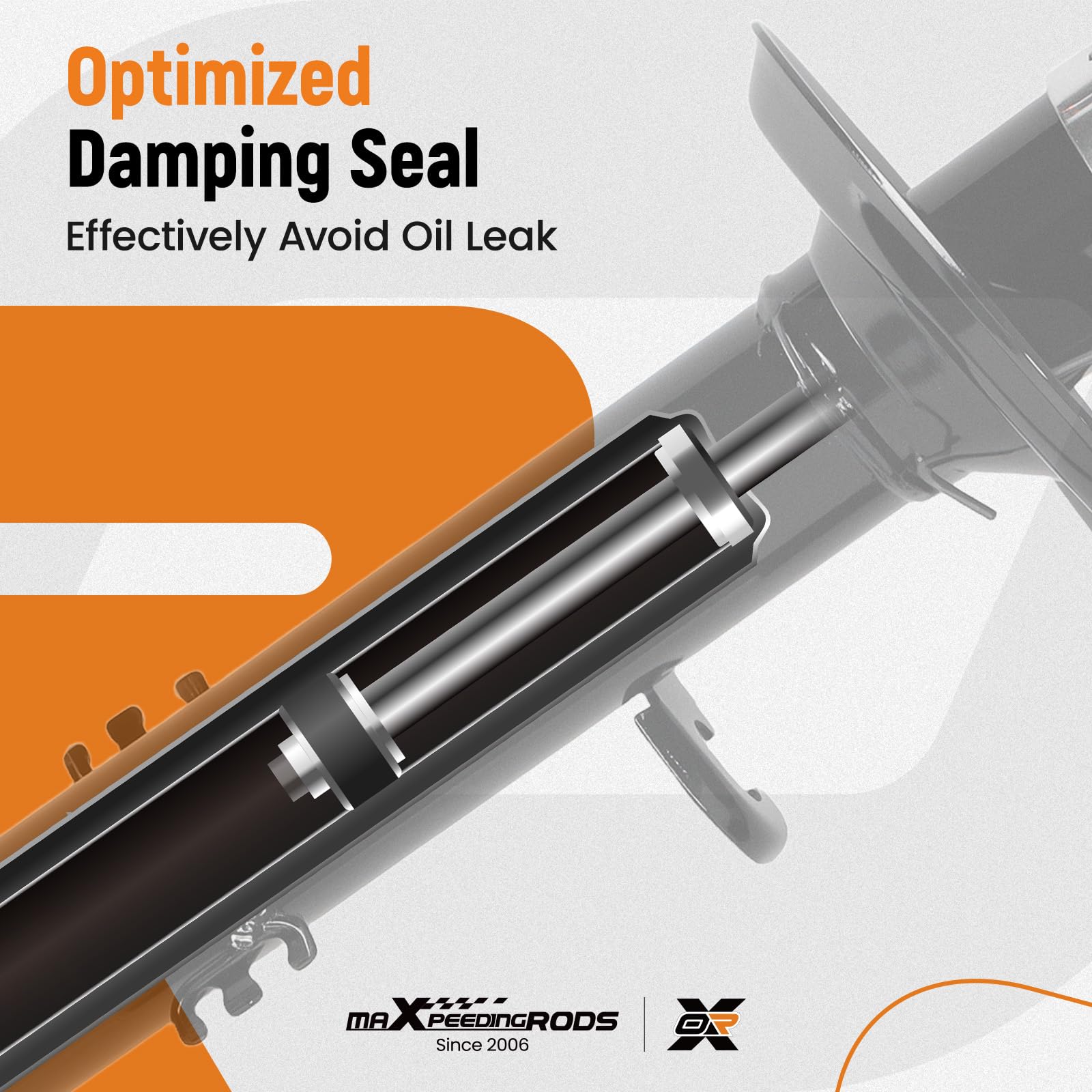 maXpeedingrods Federbein Stoßdämpfer Set für BMW X3 E83 2003-2011 335834, 335833, 31306775098, 31303411973