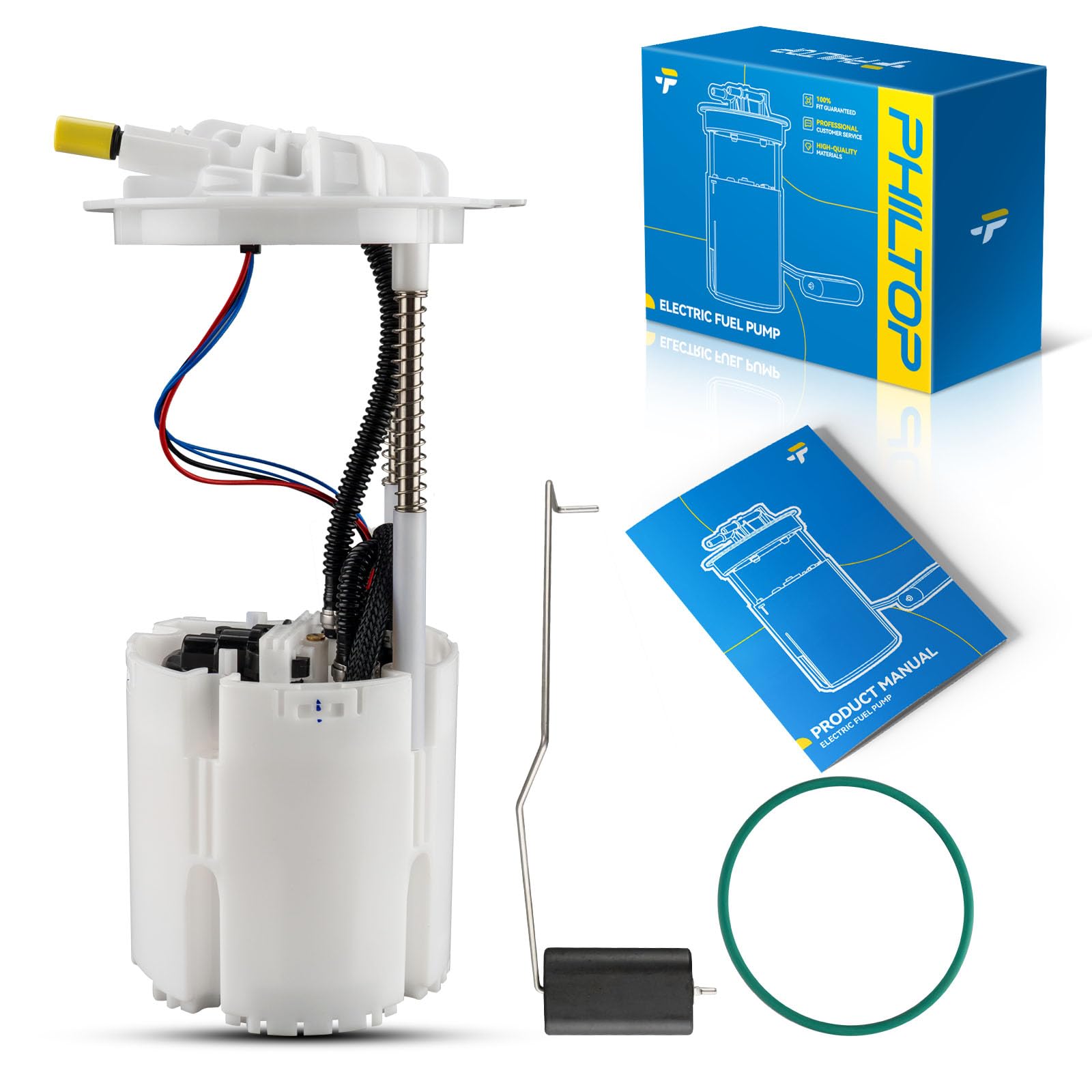 PHILTOP Electric Fuel Pump Assembly FG0888 for Jeep Liberty, Dodge Nitro