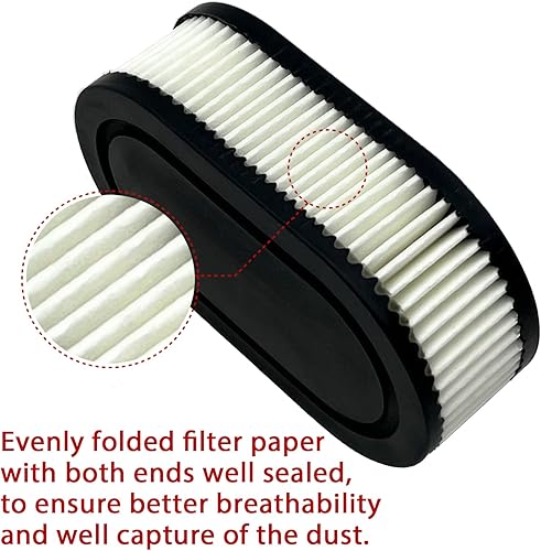 Miniatura 3 de Filtro de aire de repuesto para cortacésped Craftsman Husqvarna Toro, 1 paquete