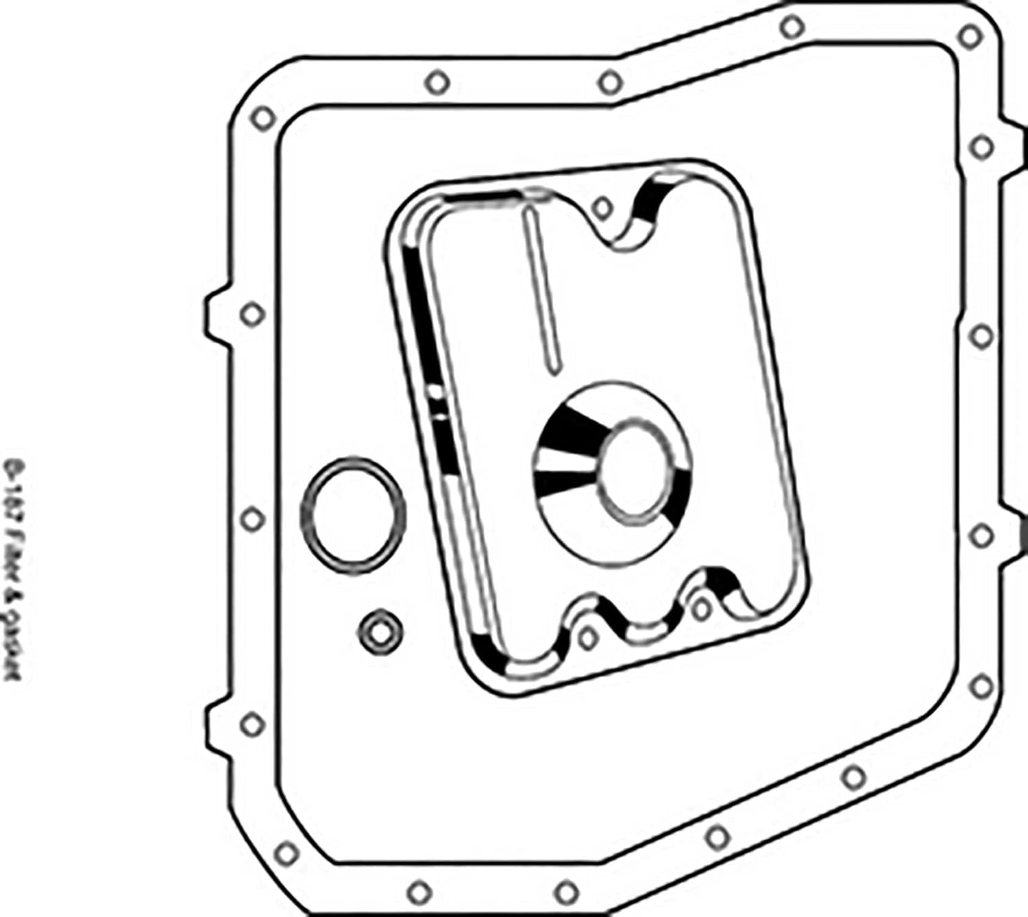 APDTY 100536 Automatic Transmission Filter Kit