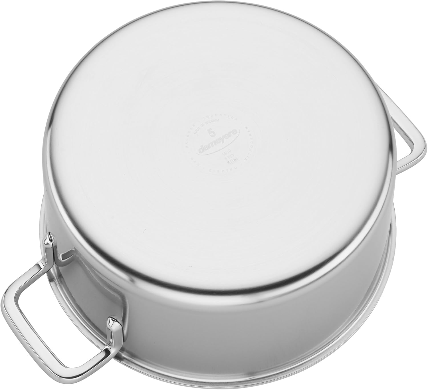 Demeyere 5-Plus Stainless Steel 5.5-qt Dutch Oven