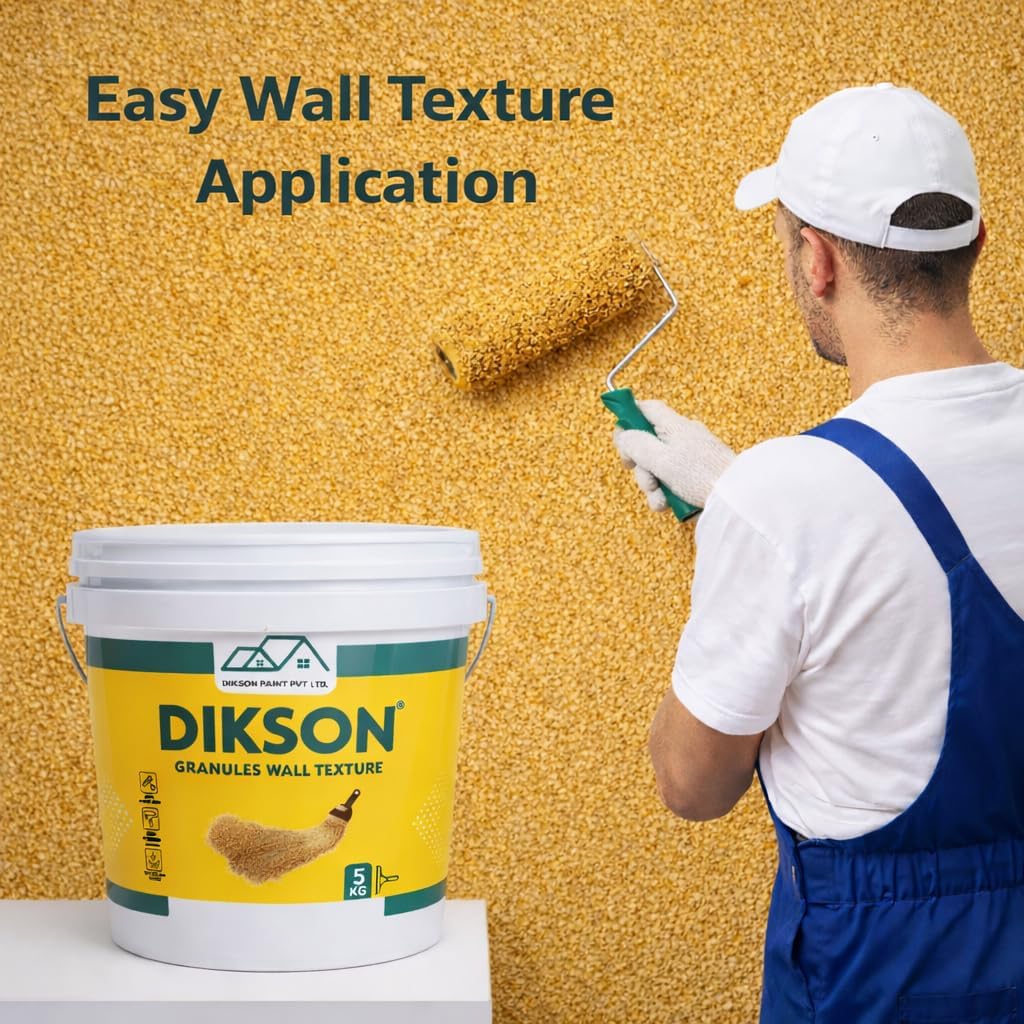 Premium Marble Granules Textured Wall Paint | 100% Natural Shade 3D Stone & Granite Luxury Finish | Decorative Interior & Exterior Wall Texture | Designer Marble Texture for Living Room & Outdoor