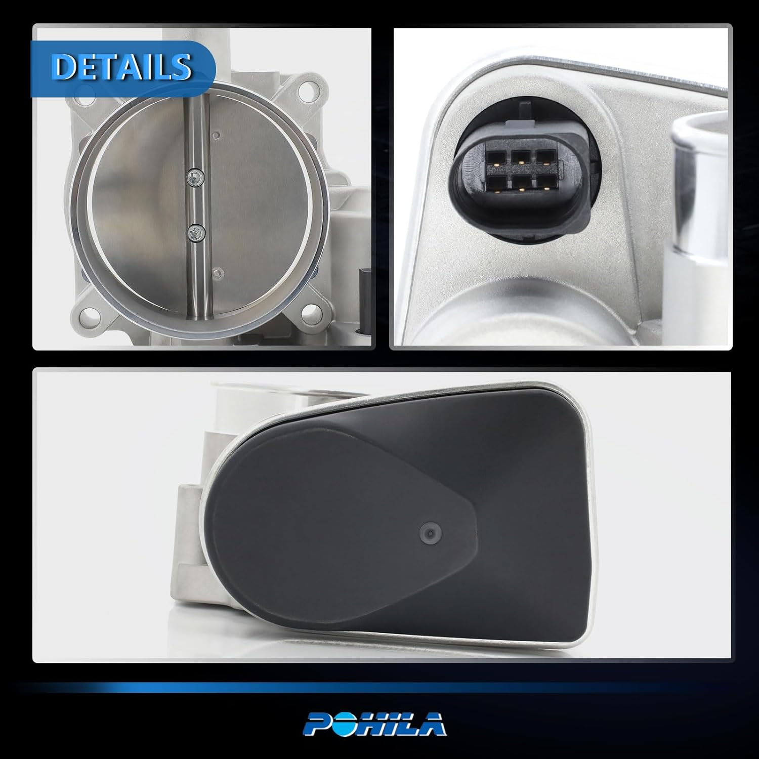 Electronic Throttle Body Compatible with Dodge Durango 2004, Ram 1500 2500 3500 2003-2004, 5.7L Engine, OHV, Replace# 5161805AA, 53032120AB