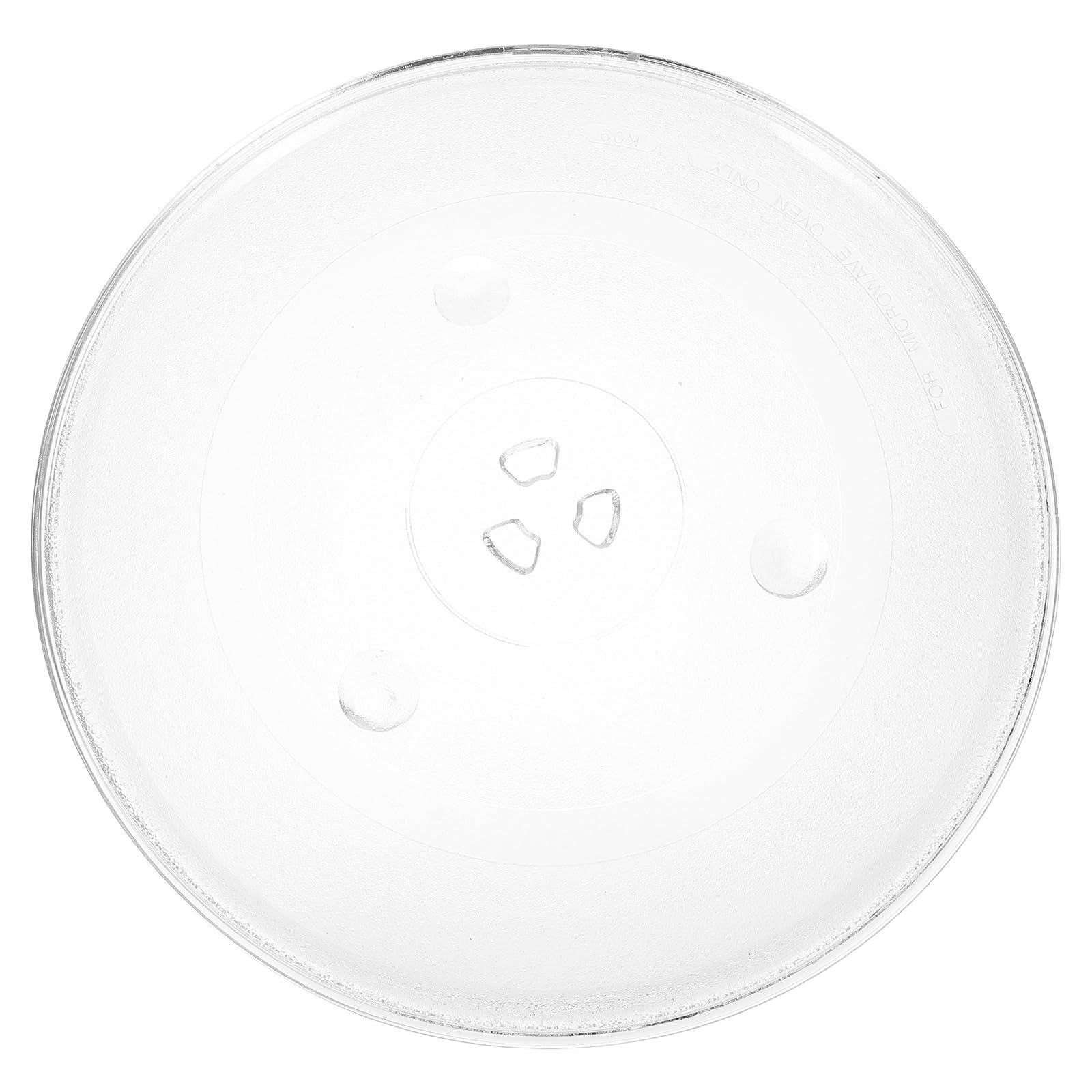 1 juego de plato giratorio de vidrio para horno con acoplador - Bandeja de repuesto para microondas de 31 cm y soporte de guía de rodillos para aplicaciones de horno microondas de cocina de