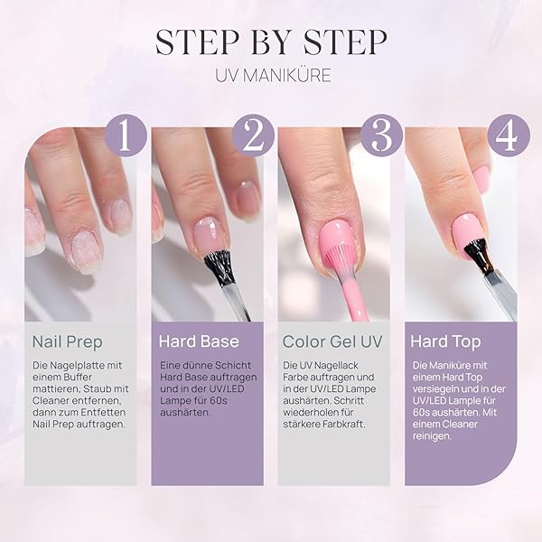 NÉONAIL UV Nagellack 7,2 ml - Pfirsich - Apricot Blossom - NÉONAIL Farben - UV Lack - Gel Nägel - Nageldesign - 5