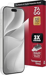 ZAGG Glass+ Screen Protector for iPhone 18 Pro/iPhone 17 Pro