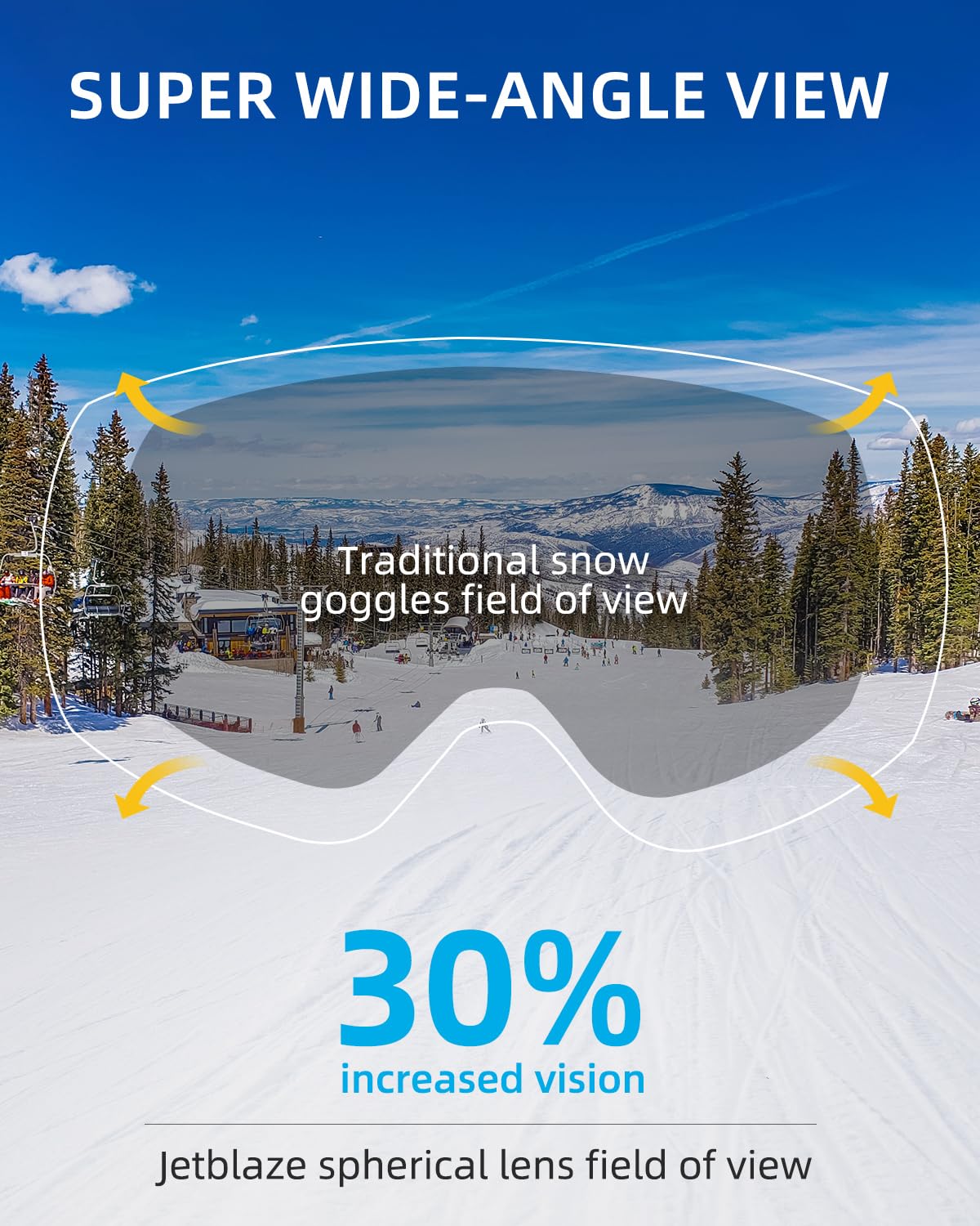 gogle narciarskie mężczyźni kobiety gogle narciarskie OTG z wymiennymi soczewkami i paskami dla osób noszących okulary śnieżne przeciwmgielne gogle snowboardowe gogle narciarskie kompatybilne