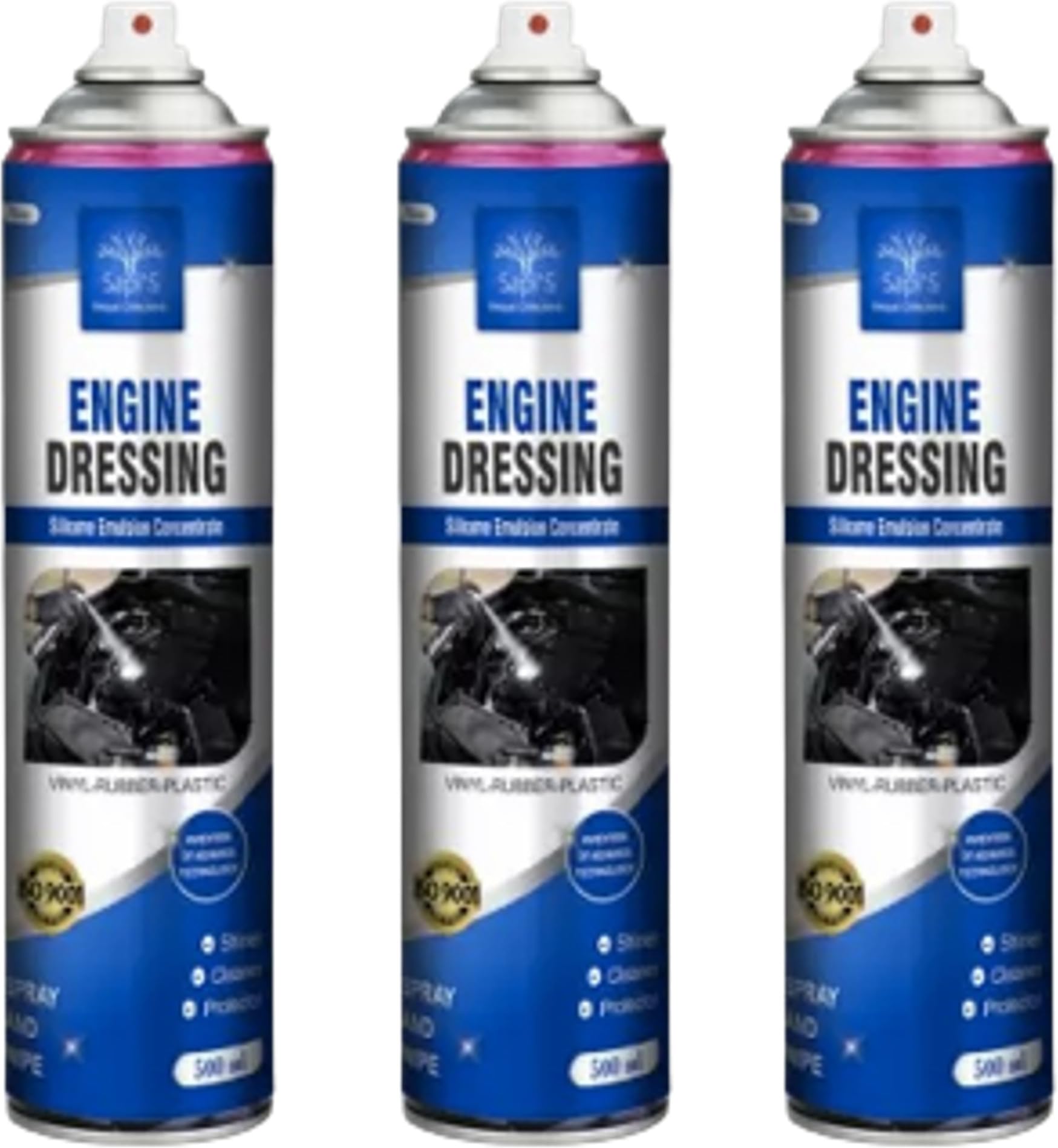 SAPI'S Engine Dressing 1500ml - Powerful Engine Cleaner for Cars, Bikes & More - Deep Cleans & Protects - 500ml Bottle-image-32