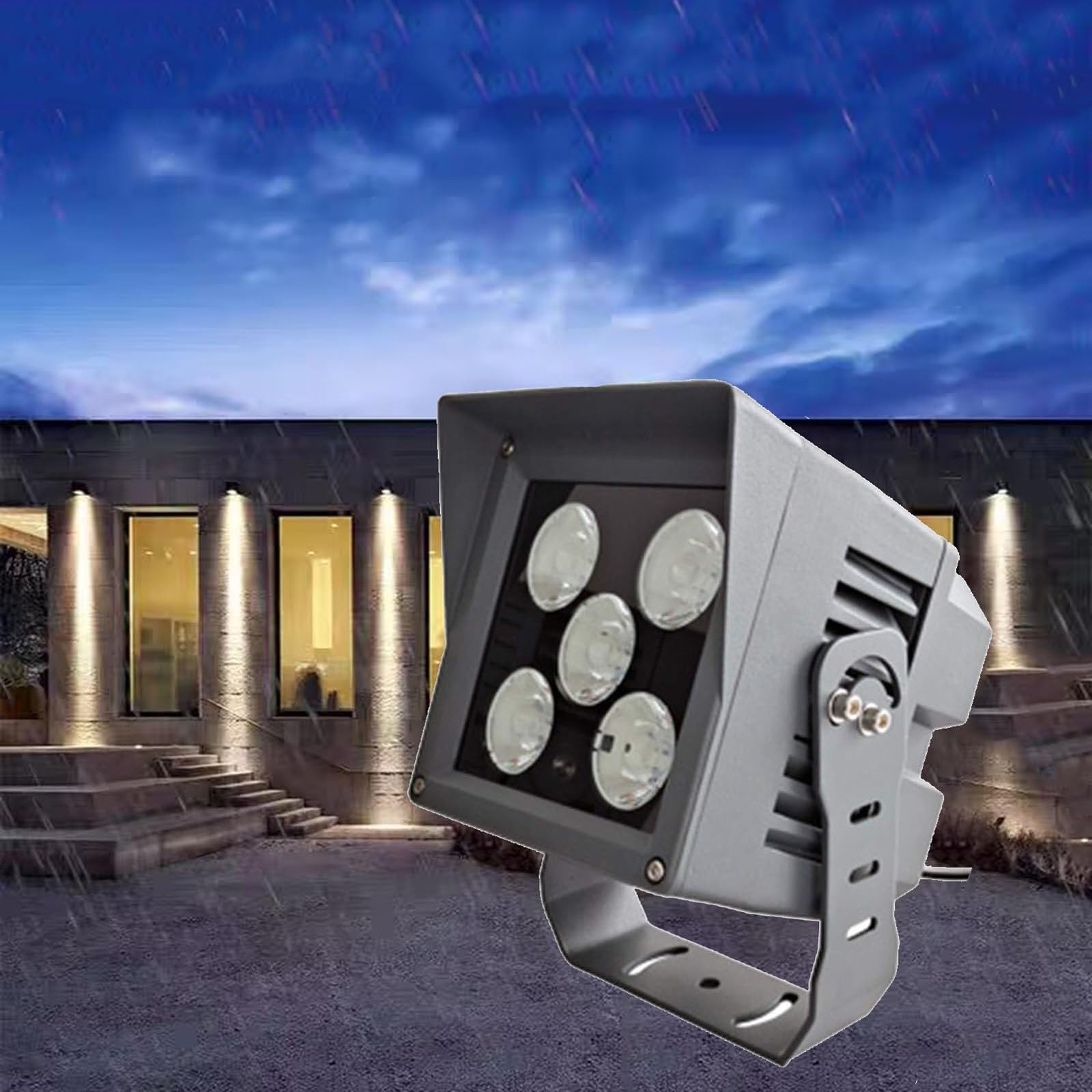 18W LED IP65 Outdoor Aluinu Waterproof Narrow Bea Angle Spotlight For Pillar And Wall - View #8