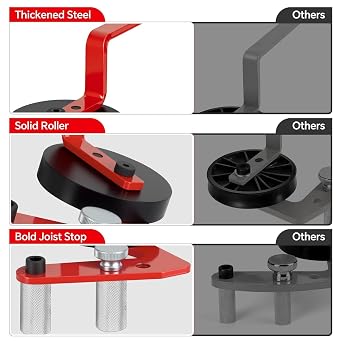 Pro Deck Board Straightening Tool Bending Straightener for Composite Board
