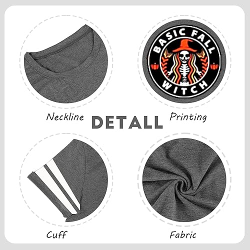 Miniatura 5 de Camisetas para mujer con diseño divertido de las hermanas Sanderson de la película clásica Hocus Pocus, disfraz de bruja para Halloween