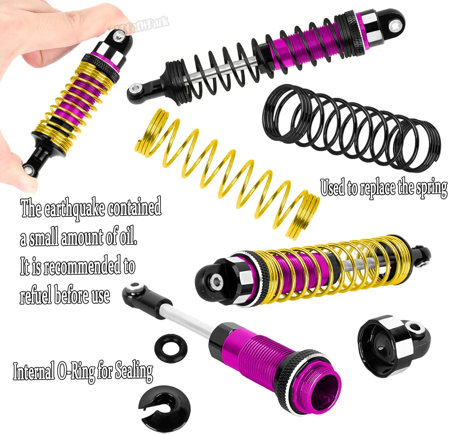 RC Upgrades Part for 1/10 Granite/Senton 3S & Mega550,Shock,A-Arm,Caster Block,Steering Blocks,Stub Axle Carriers,Links,Gearbox,Center Driveshaft Axles,Support,25T Spline,Steering,Pink