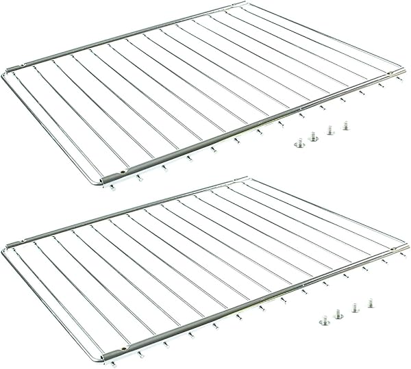 First4Spares Lot de 2 grilles universelles réglables extensibles pour four/cuisinière/réfrigérateur 352-566 mm - 1
