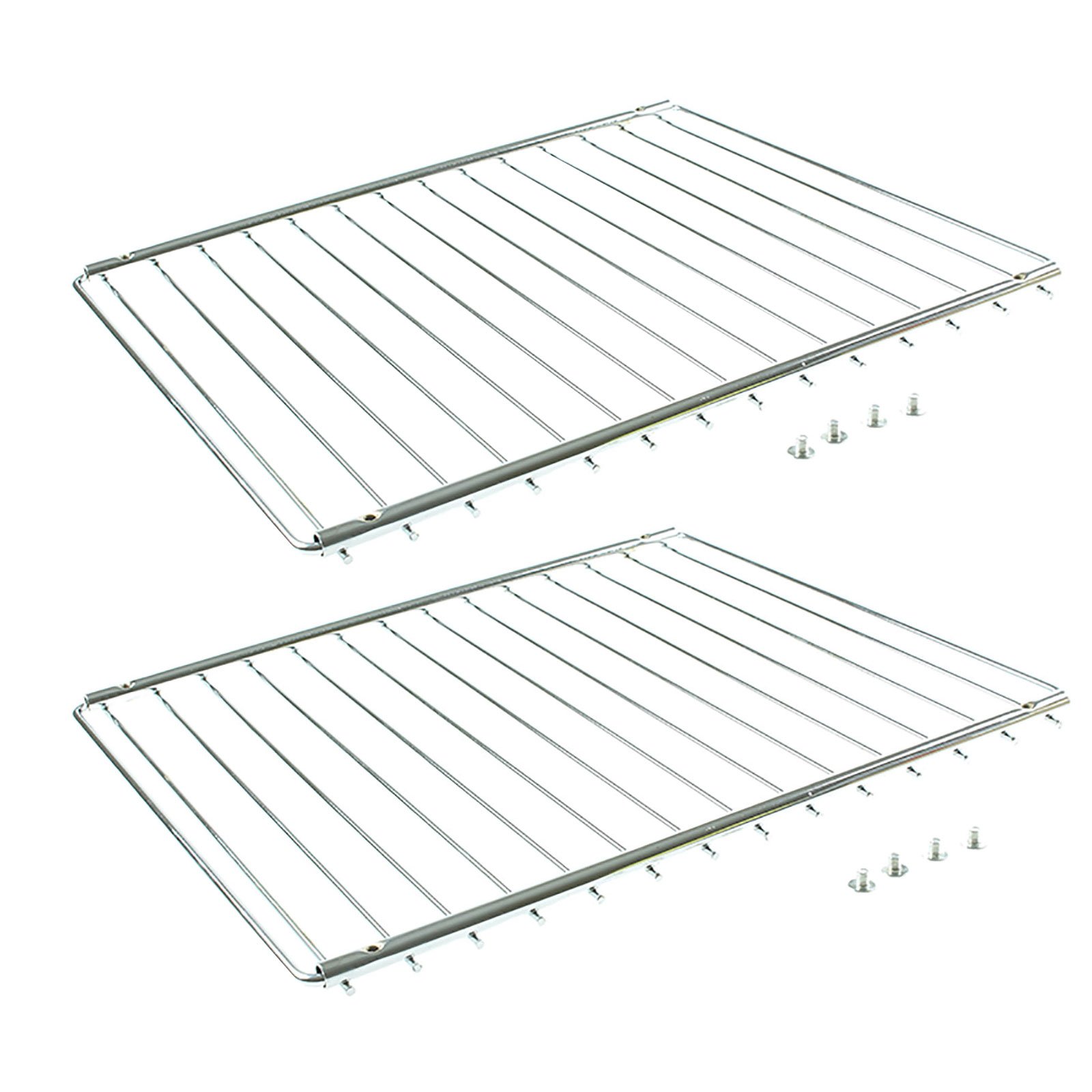 First4Spares Universal Adjustable Extendable Oven Shelf/Cooker/Fridge Rack, 352-566 mm, Pack of 2