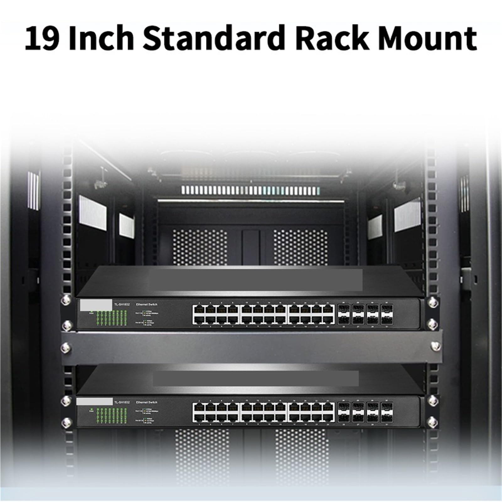 24 porte 2.5GbE Ethernet Switch 2500Mbps commutatore di rete con 10G SFP+Uplink Hub di rete Splitter Internet TL-SH1832 (adattatore US)