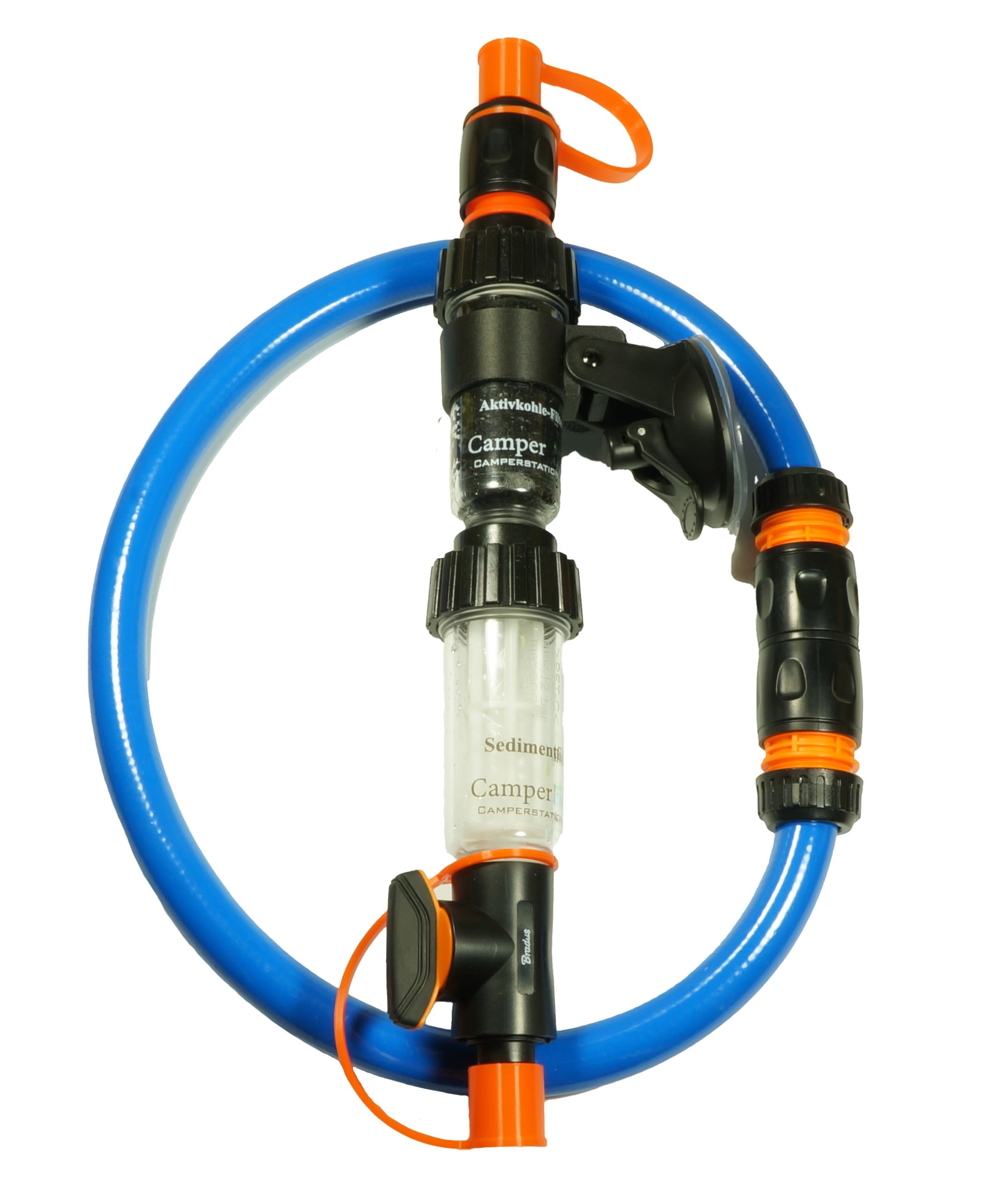 Wasserfilter SystemSet, Aktivkohlefilter, Sedimentfilter, Trinkwasserschlauch