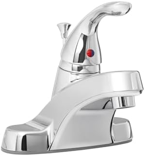 PROFLO PFWSC3017 1.2 GPM Centerset Bathroom Faucet with Pop-Up Drain Assembly - Chrome