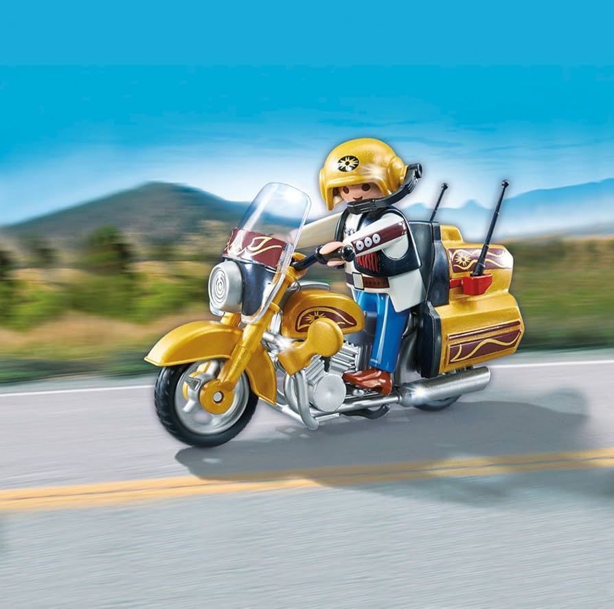Amazon.co.jp: PLAYMOBIL (プレイモービル) Road Cruiser Set