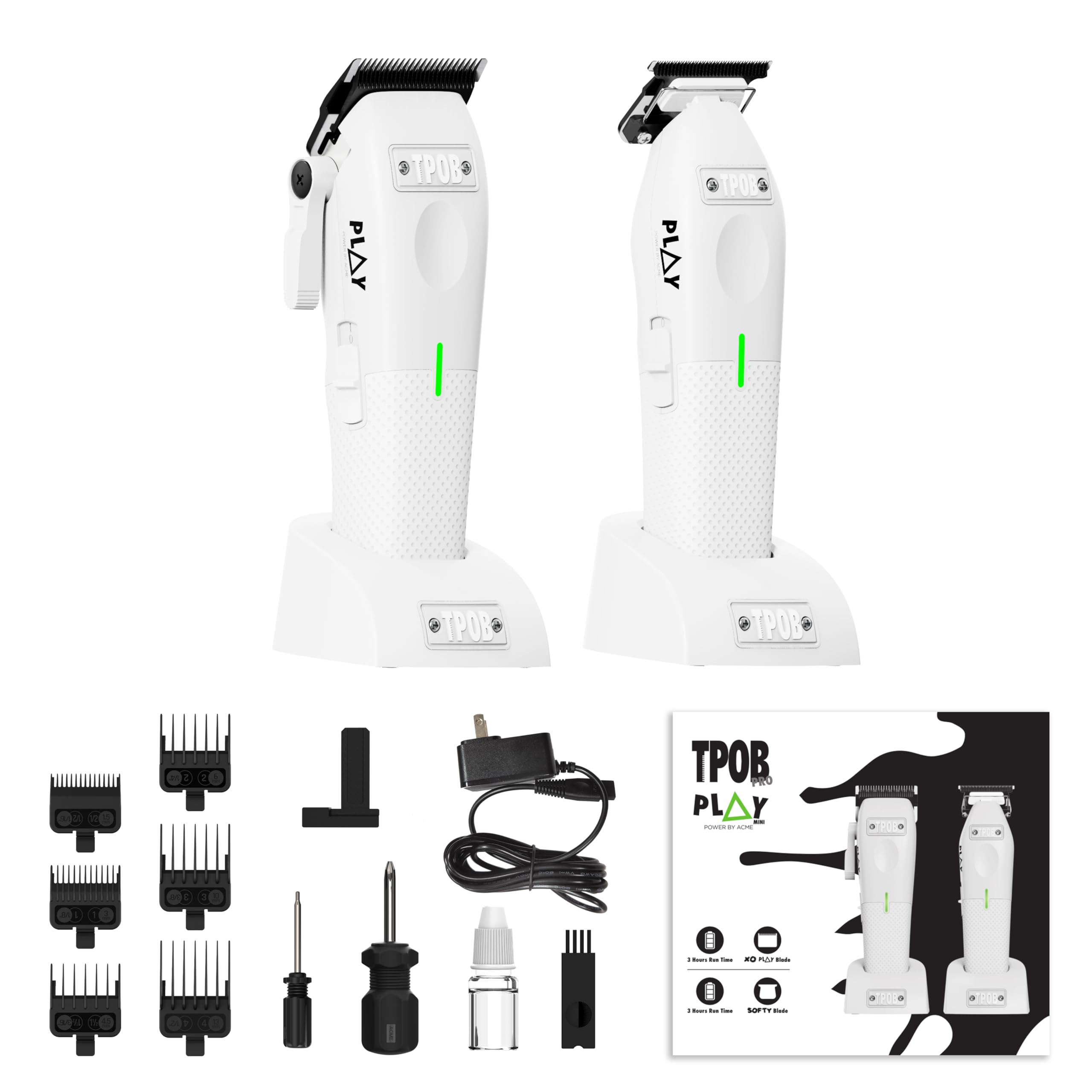 Amazon.com: TPOB Mini Play Professional Hair Clippers (Whiteout
