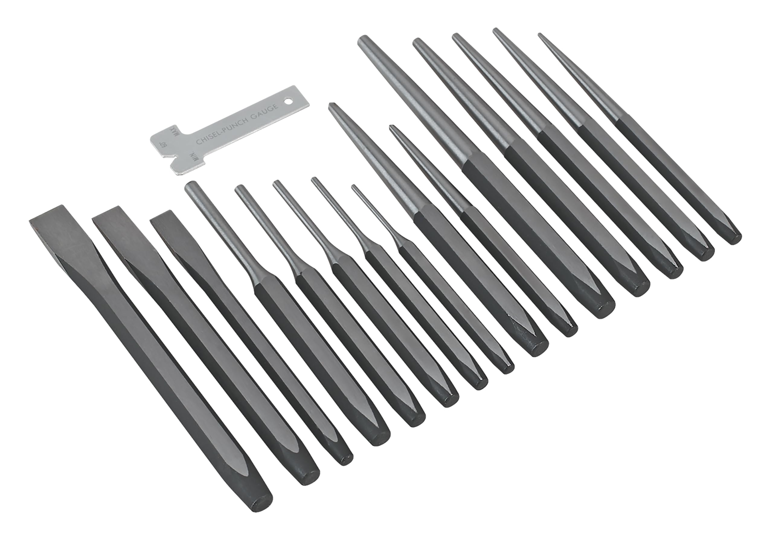Sealey 16 Piece Punch And Chisel Set