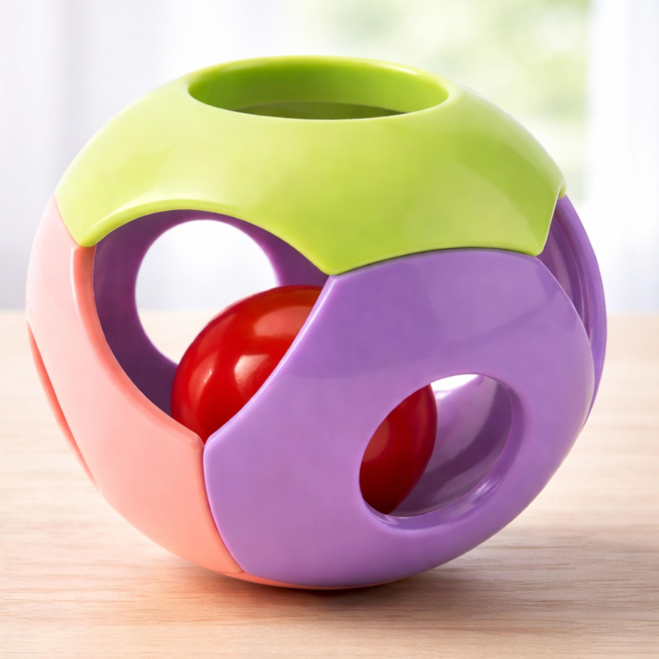 Jingle Ball Baby Rattle Toy | Non-Electric Sensory Toy for Babies (6+ Months)-image-29