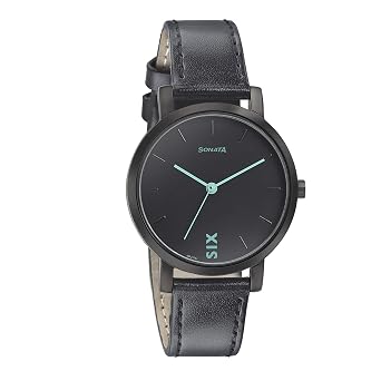 Sonata Play Analog Black Dial Womens Watch-NN8164NL01