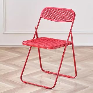 Sillas Plegables de Plástico, Silla Oficina Portátil, Cómoda Silla para Eventos, Sillas Plegables Livianas, para Cualquier Lugar de Trabajo(Color:D,Size:1 Pack)