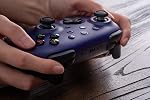 8BitDo Ultimate 2 Wireless Controller for Windows & Android, Gaming Controller with TMR Joysticks, Switchable Hall Effect/Tactile Triggers, RGB Fire Ring, 8Speed Wireless Tech, Purple