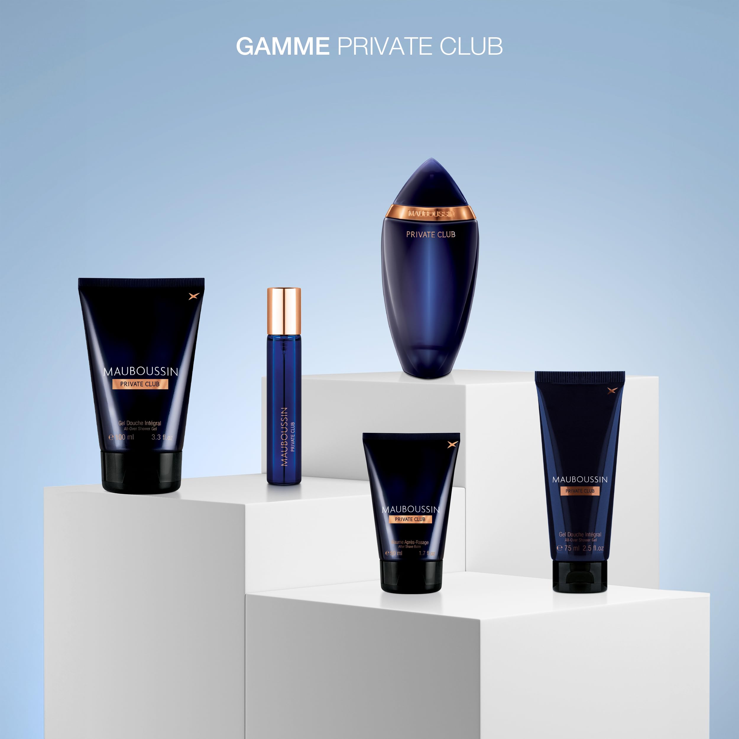 Mauboussin - Private Club 100ml + 20ml (Travel Spray) - Eau de Parfum Homme - Senteur Boisée & Orientale