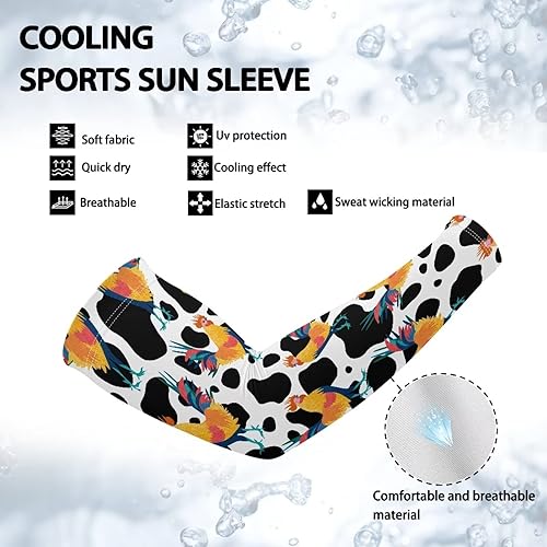 Miniatura 3 de JEOCODY Mangas deportivas de refrigeración cubierta de protección solar mangas de brazo protector UV mangas protectoras