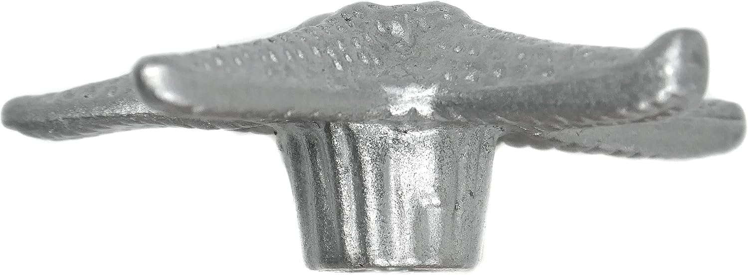 Laurey 56760 Oceana Starfish 3-Inch Diameter Knob, Silverado