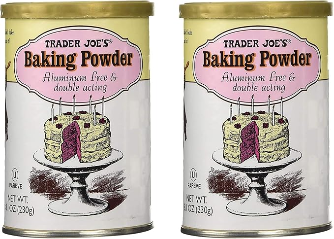 Amazon 2個セット Trader Joe S トレーダージョーズ ベーキングパウダー ダブルアクティング アルミニウムフリー 230g Baking Powder Double Acting 8 1oz 海外直送品 並行輸入品 Trader Joe S ベーキングパウダー 通販