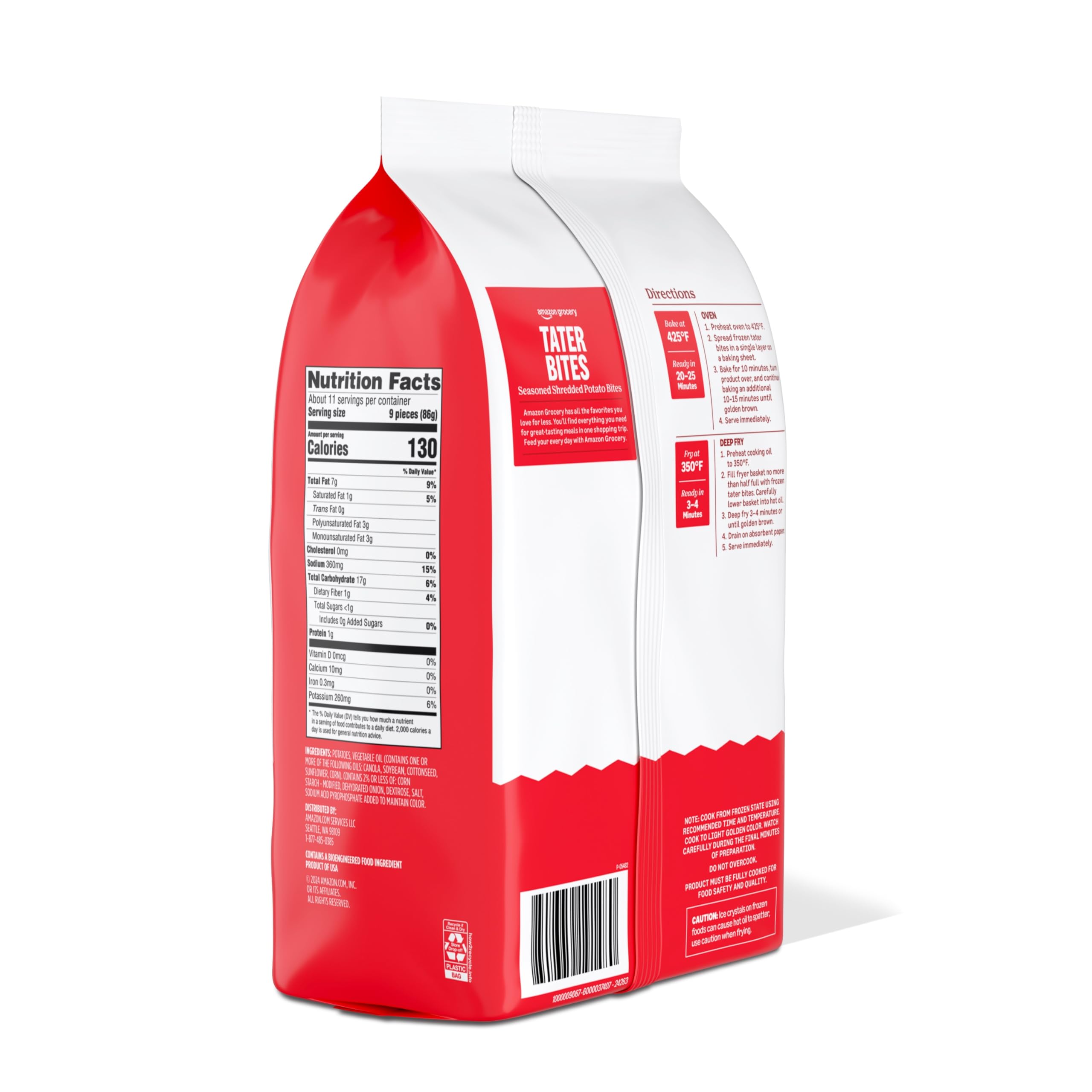 Amazon Grocery Tater Bites 32 Oz Frozen Previously Happy Belly Packaging May Vary — view 6