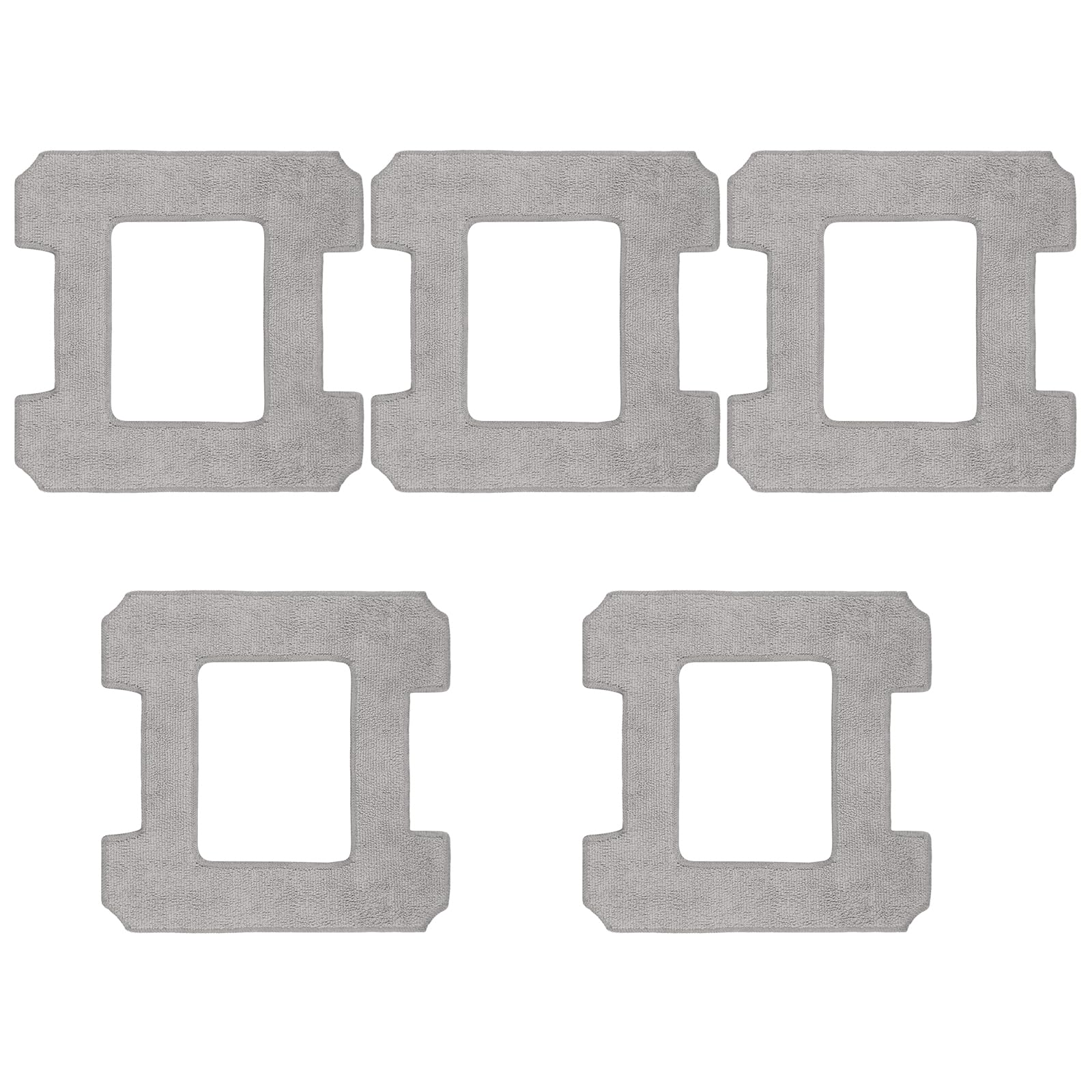 5Pcs Mop Cloths Pad for Ecovacs WINBOT W1 W1 Pro W2 / W2 Omni Window Cleaner Robot Cleaning Rag Replacement